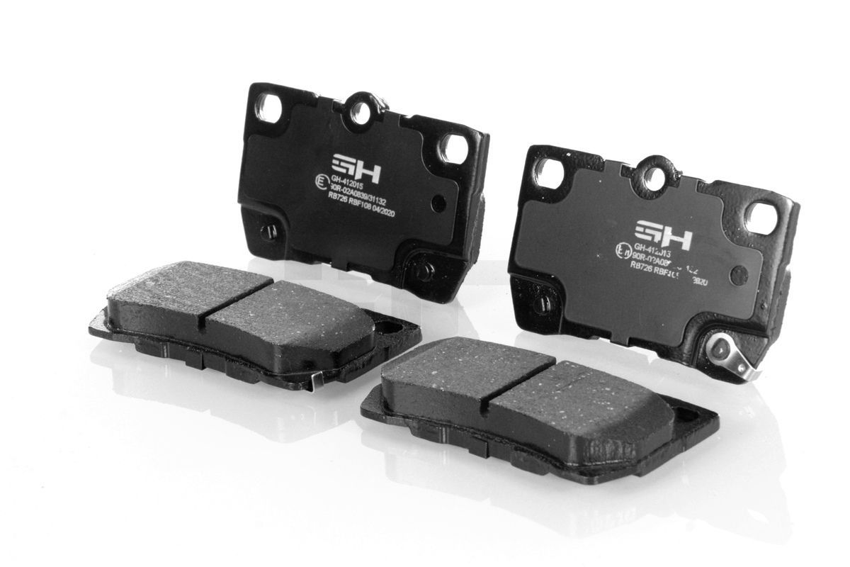 Stabdžių trinkelių rinkinys, diskinis stabdys GH GH-412015