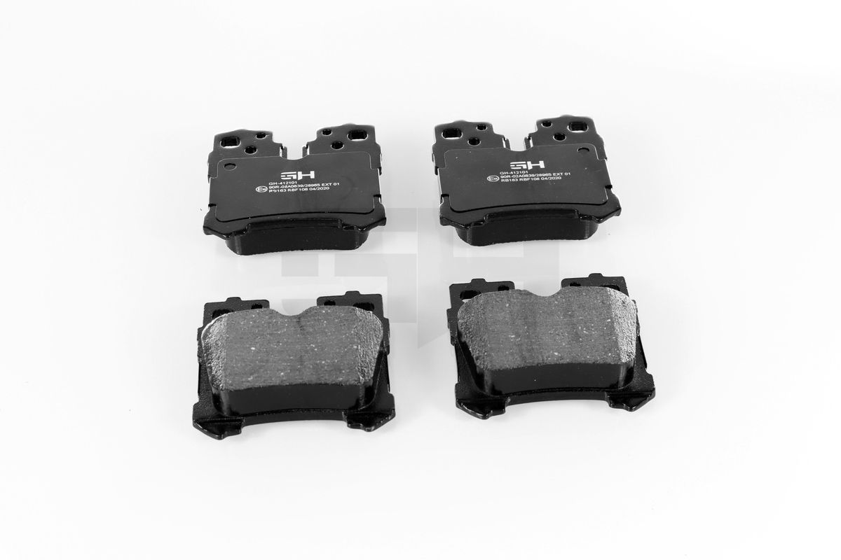 Stabdžių trinkelių rinkinys, diskinis stabdys GH GH-412101