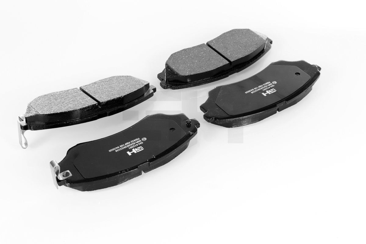 Stabdžių trinkelių rinkinys, diskinis stabdys GH GH-412201