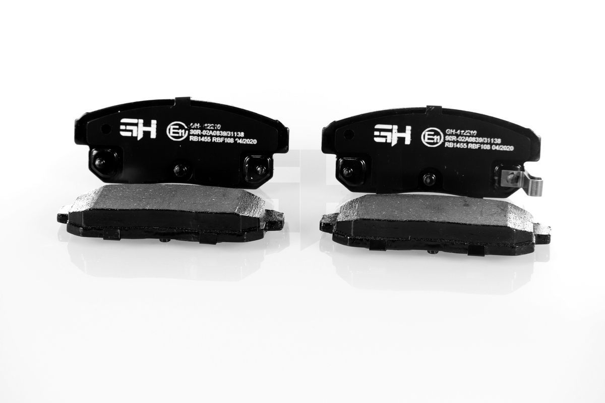 Stabdžių trinkelių rinkinys, diskinis stabdys GH GH-412210