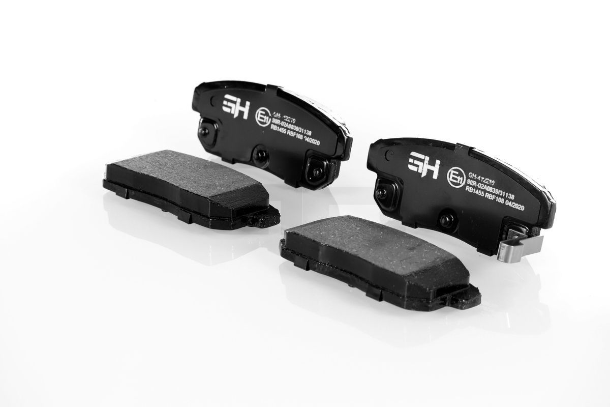 Stabdžių trinkelių rinkinys, diskinis stabdys GH GH-412210