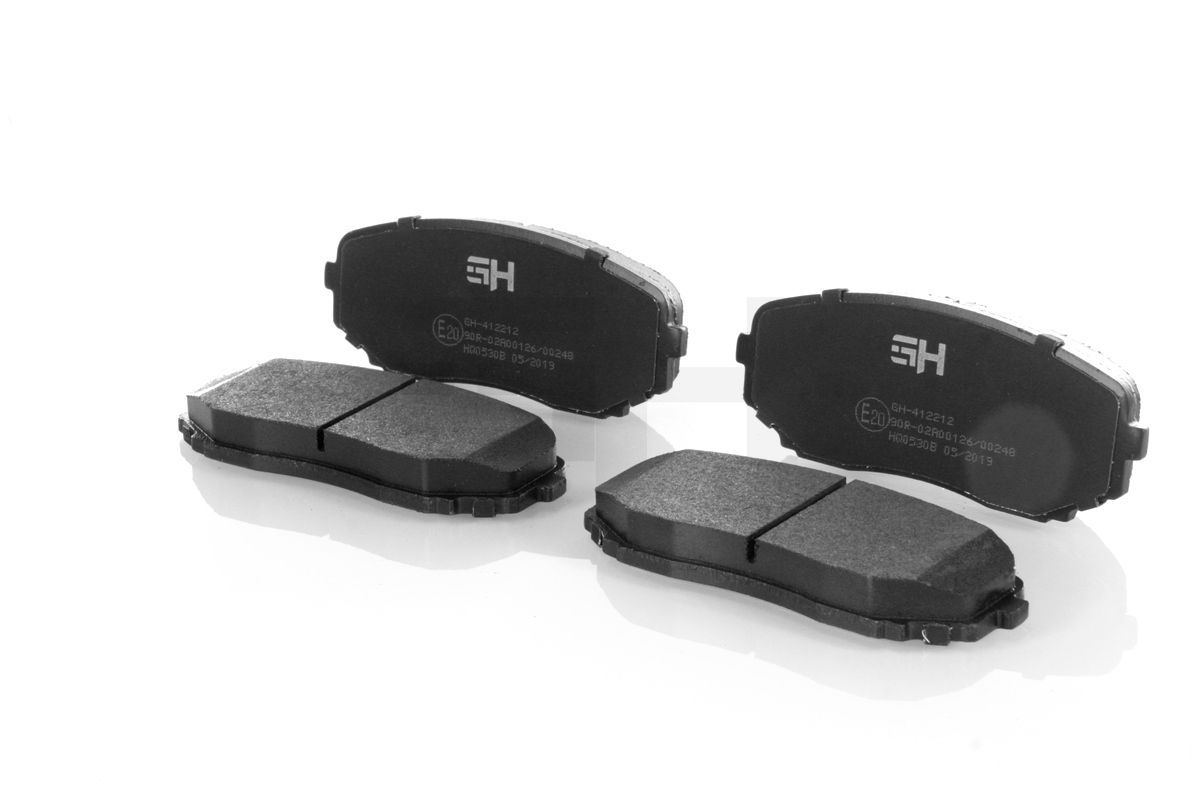 Stabdžių trinkelių rinkinys, diskinis stabdys GH GH-412212