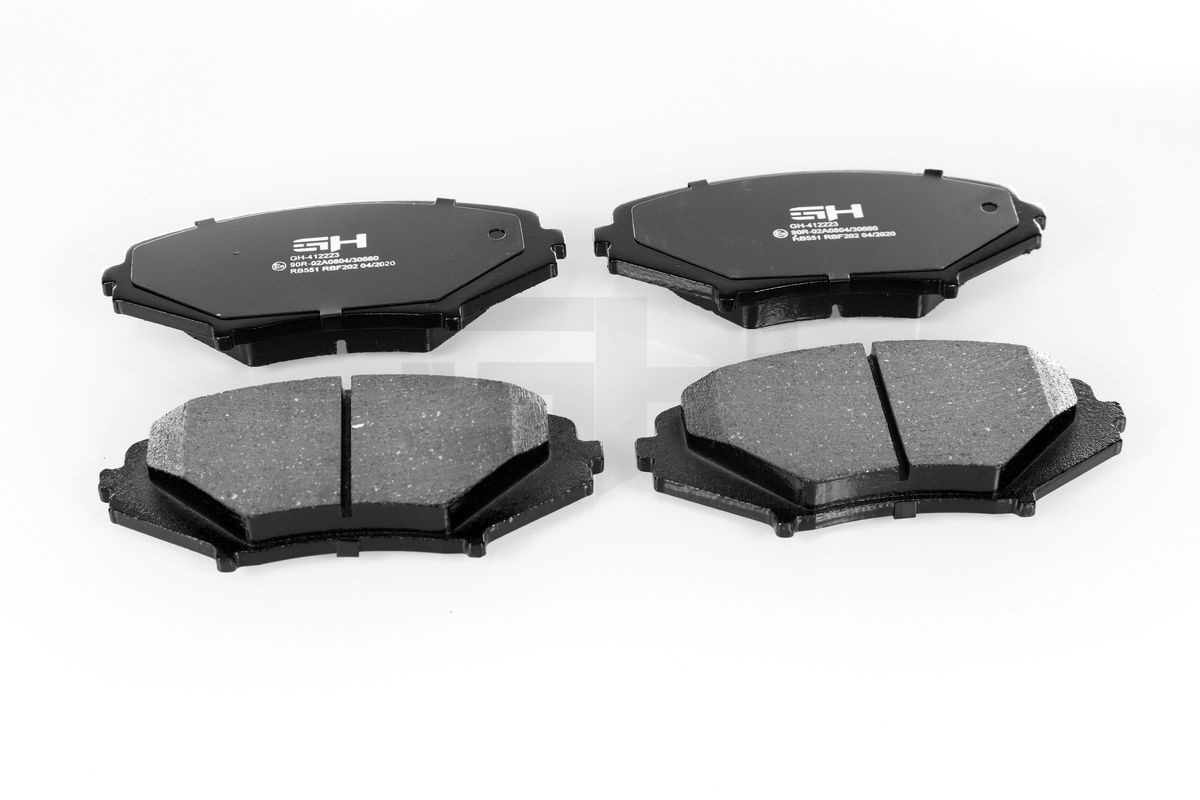 Stabdžių trinkelių rinkinys, diskinis stabdys GH GH-412223