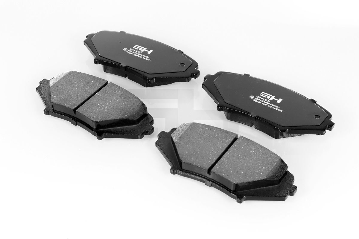 Stabdžių trinkelių rinkinys, diskinis stabdys GH GH-412223