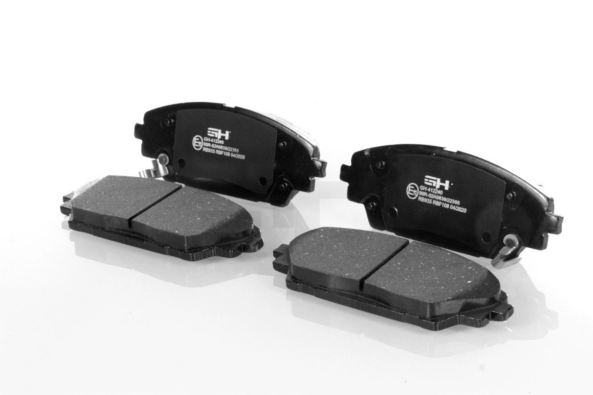 Stabdžių trinkelių rinkinys, diskinis stabdys GH GH-412240