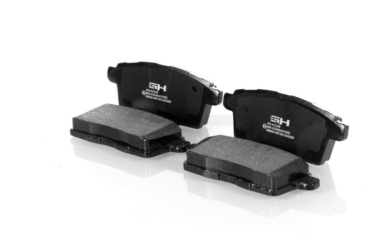 Stabdžių trinkelių rinkinys, diskinis stabdys GH GH-412246