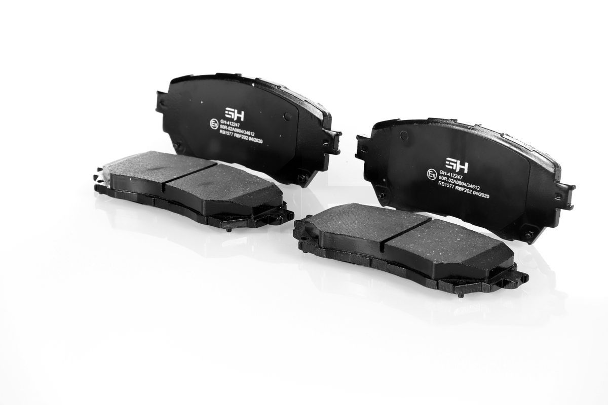 Stabdžių trinkelių rinkinys, diskinis stabdys GH GH-412247