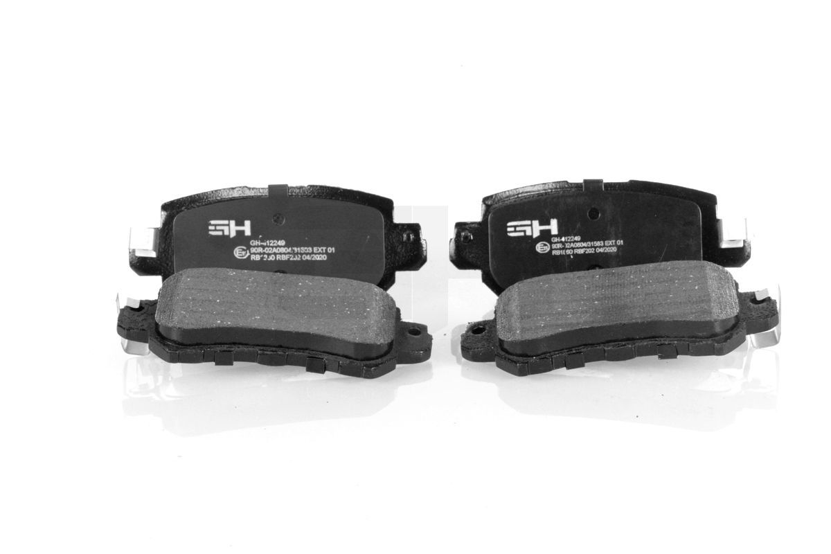 Stabdžių trinkelių rinkinys, diskinis stabdys GH GH-412249