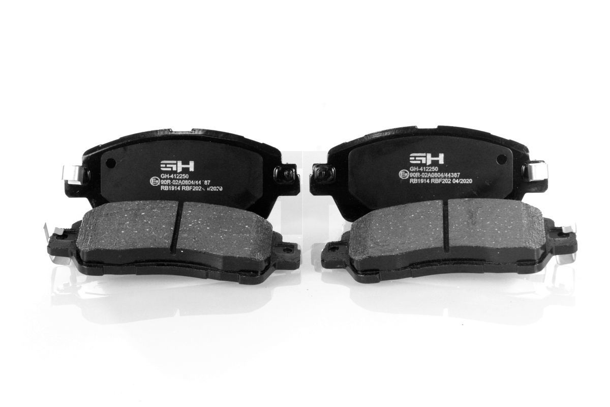 Stabdžių trinkelių rinkinys, diskinis stabdys GH GH-412250