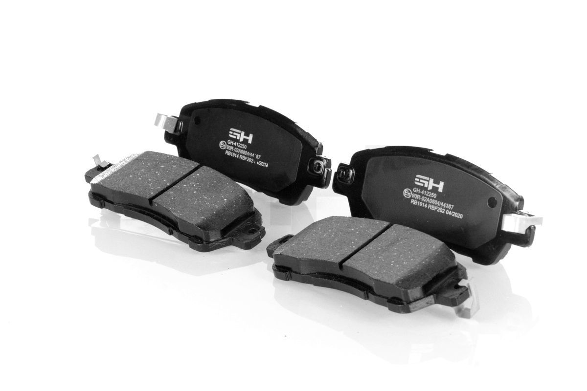 Stabdžių trinkelių rinkinys, diskinis stabdys GH GH-412250