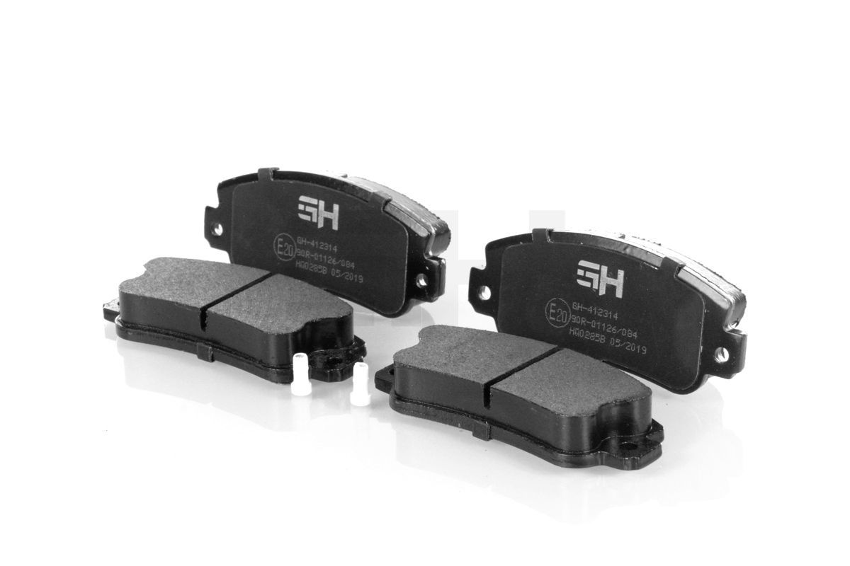 Stabdžių trinkelių rinkinys, diskinis stabdys GH GH-412314