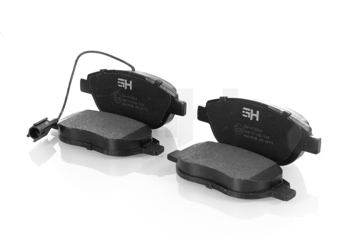 Stabdžių trinkelių rinkinys, diskinis stabdys GH GH-412364