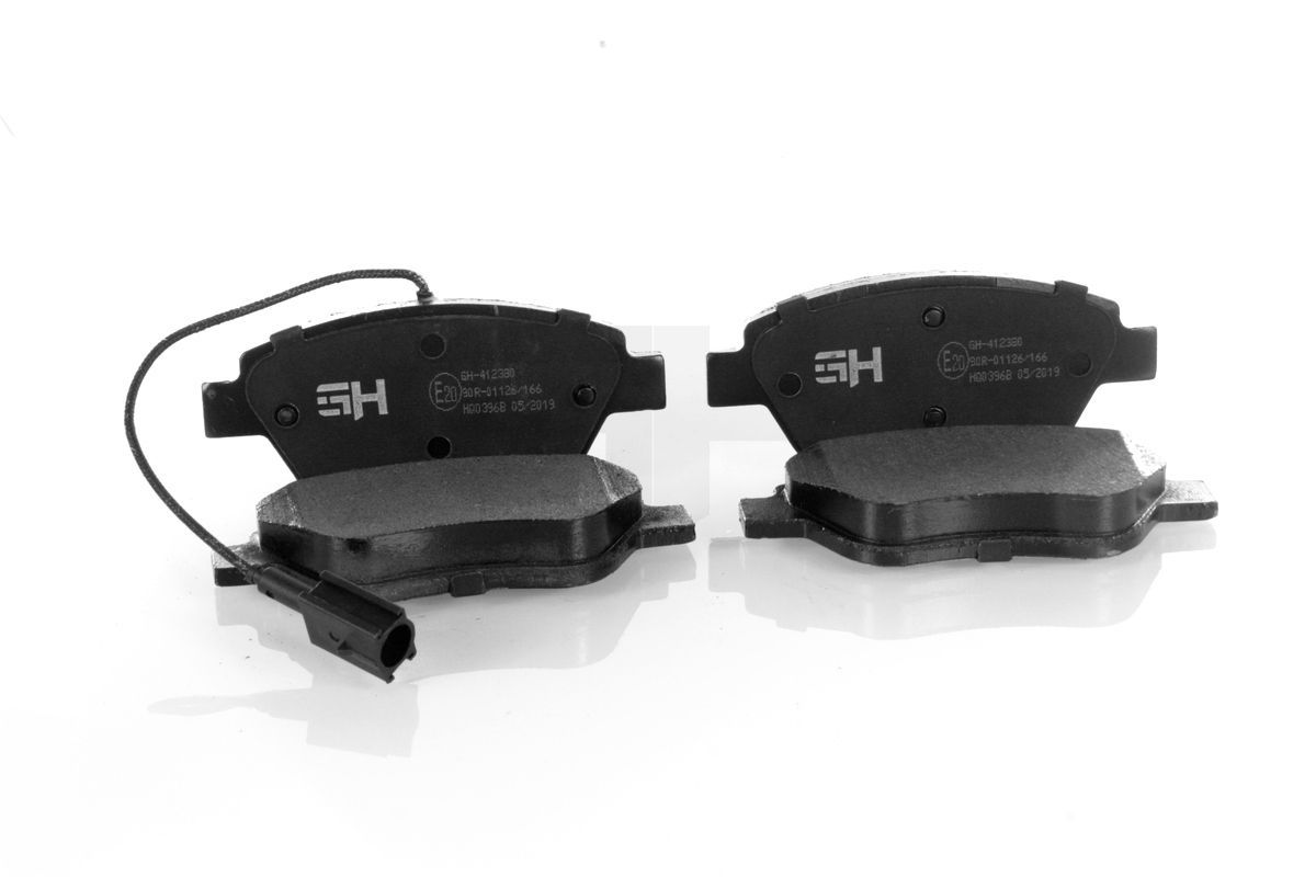 Stabdžių trinkelių rinkinys, diskinis stabdys GH GH-412380