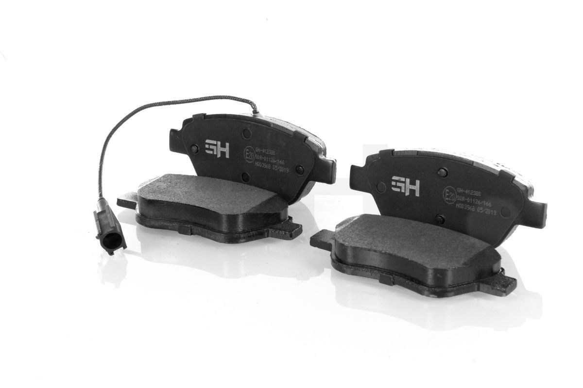 Stabdžių trinkelių rinkinys, diskinis stabdys GH GH-412380