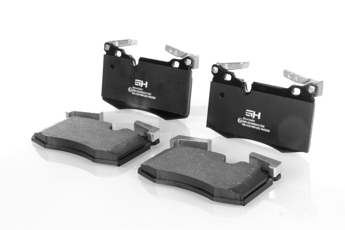 Stabdžių trinkelių rinkinys, diskinis stabdys GH GH-412401