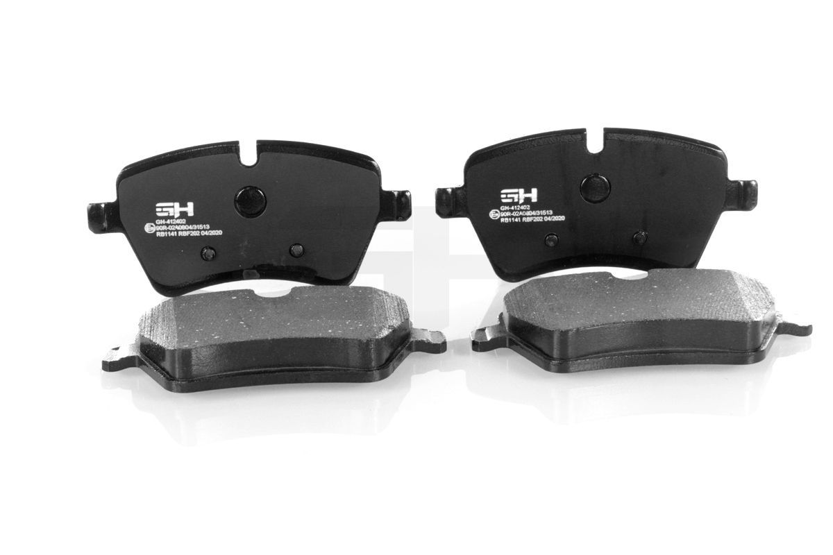 Stabdžių trinkelių rinkinys, diskinis stabdys GH GH-412402