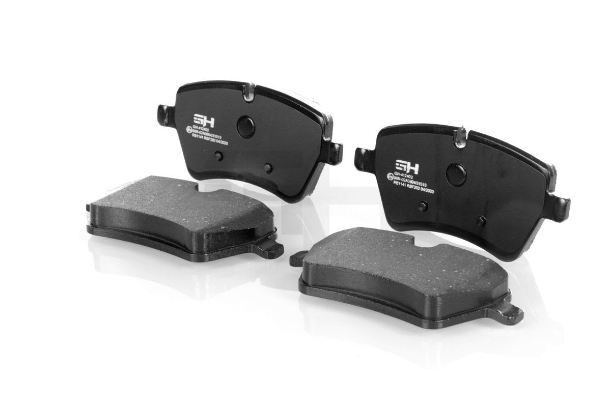 Stabdžių trinkelių rinkinys, diskinis stabdys GH GH-412402