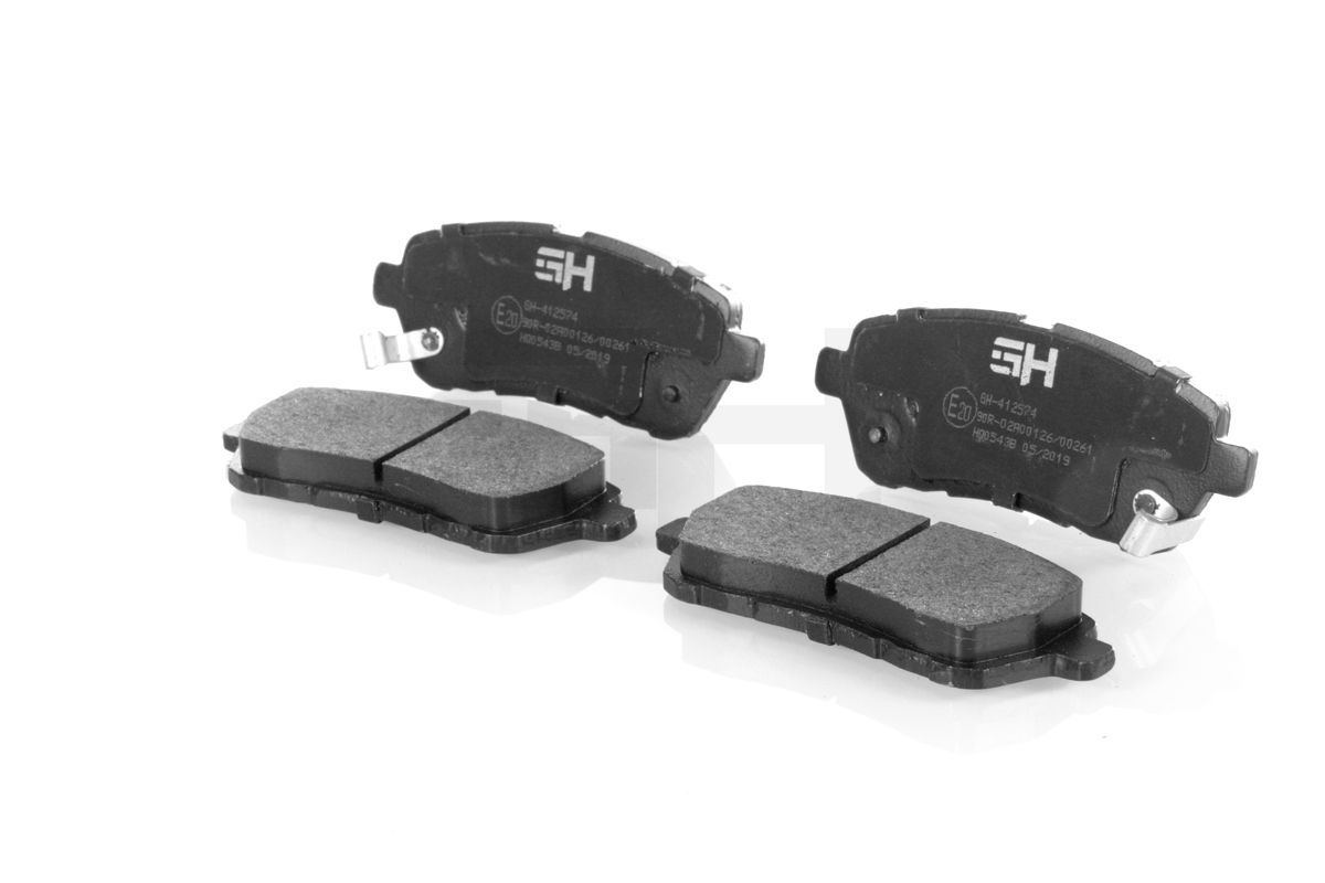 Stabdžių trinkelių rinkinys, diskinis stabdys GH GH-412574