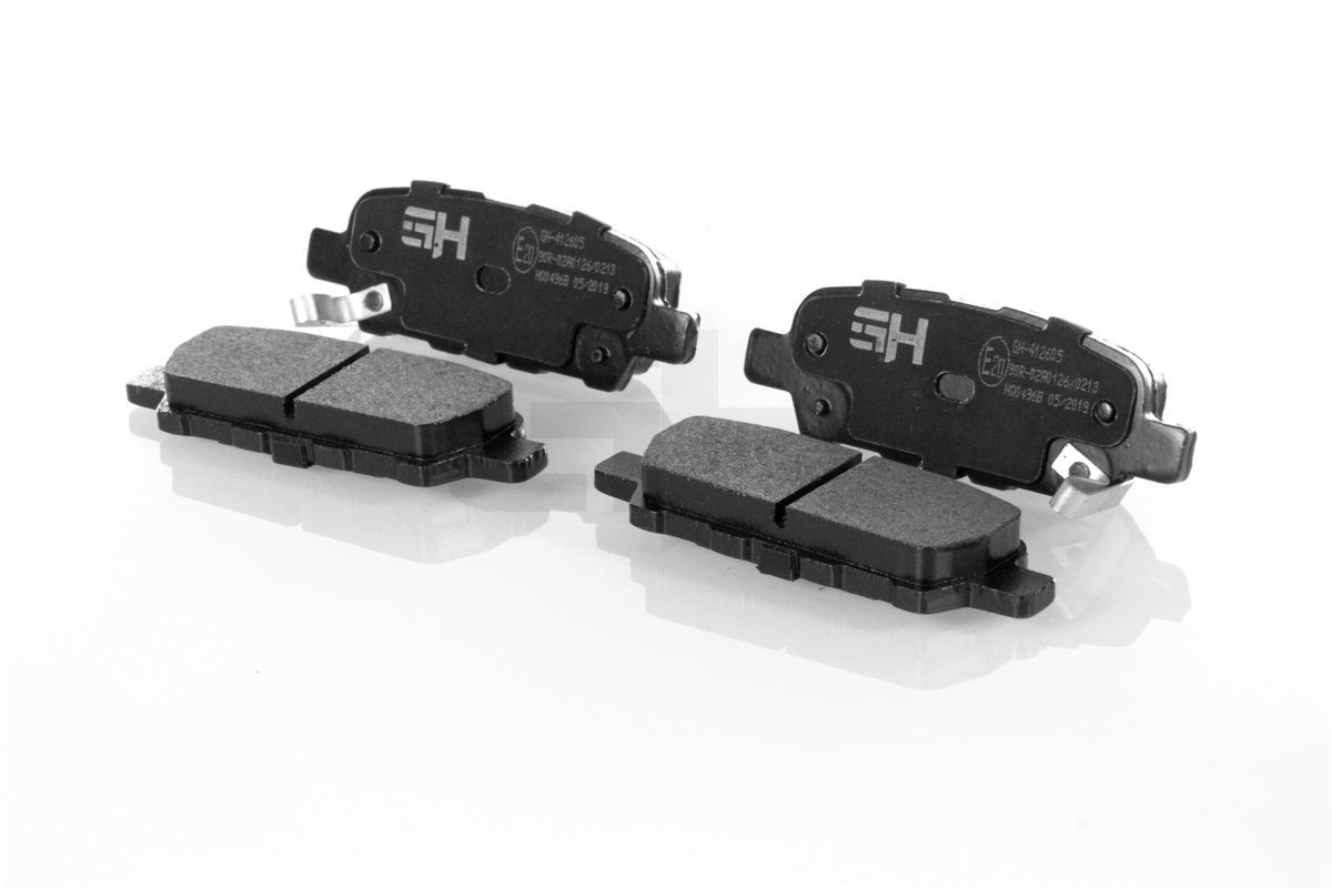 Stabdžių trinkelių rinkinys, diskinis stabdys GH GH-412605