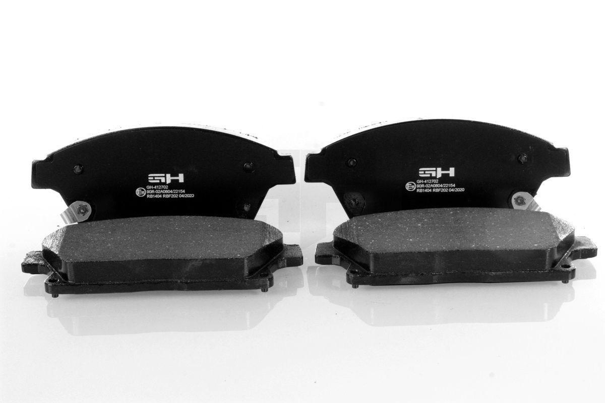 Stabdžių trinkelių rinkinys, diskinis stabdys GH GH-412702