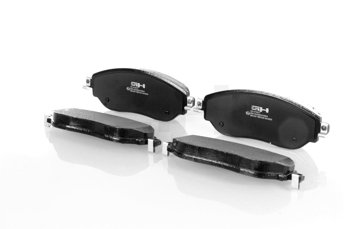 Stabdžių trinkelių rinkinys, diskinis stabdys GH GH-413011