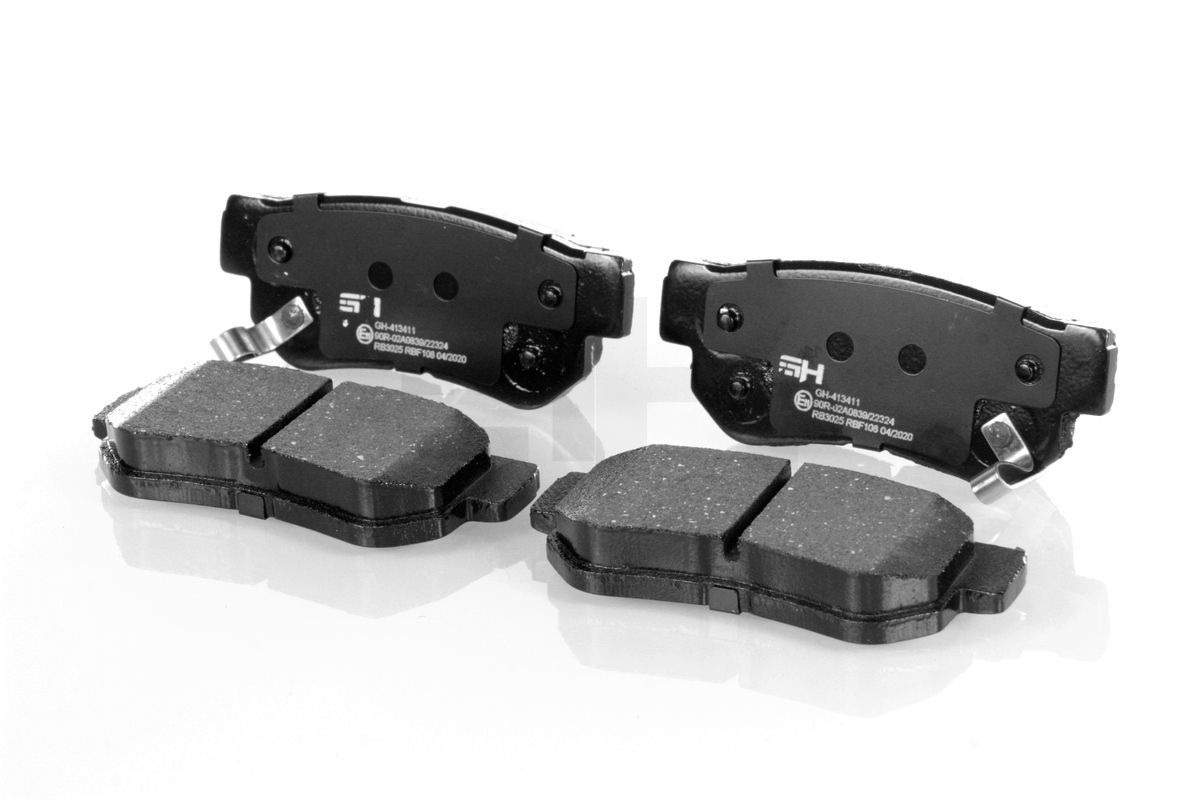 Stabdžių trinkelių rinkinys, diskinis stabdys GH GH-413411