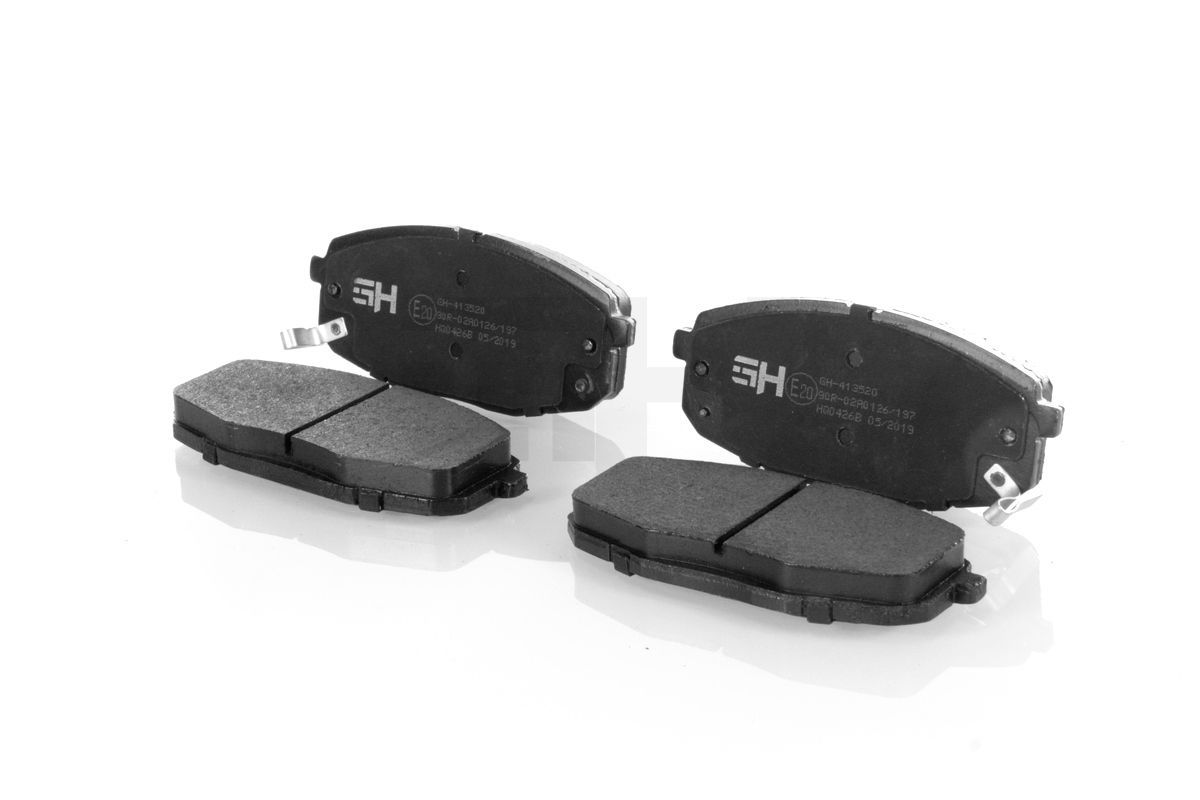 Stabdžių trinkelių rinkinys, diskinis stabdys GH GH-413520