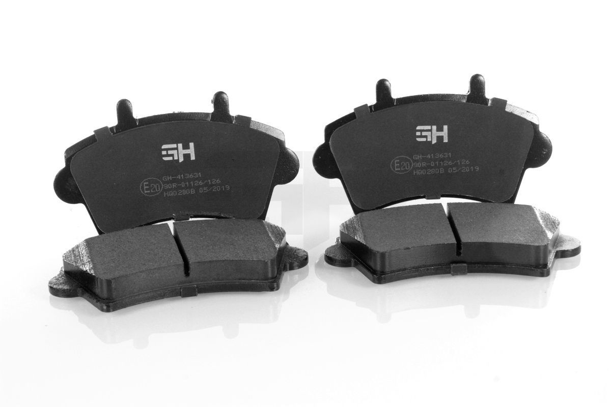 Stabdžių trinkelių rinkinys, diskinis stabdys GH GH-413631