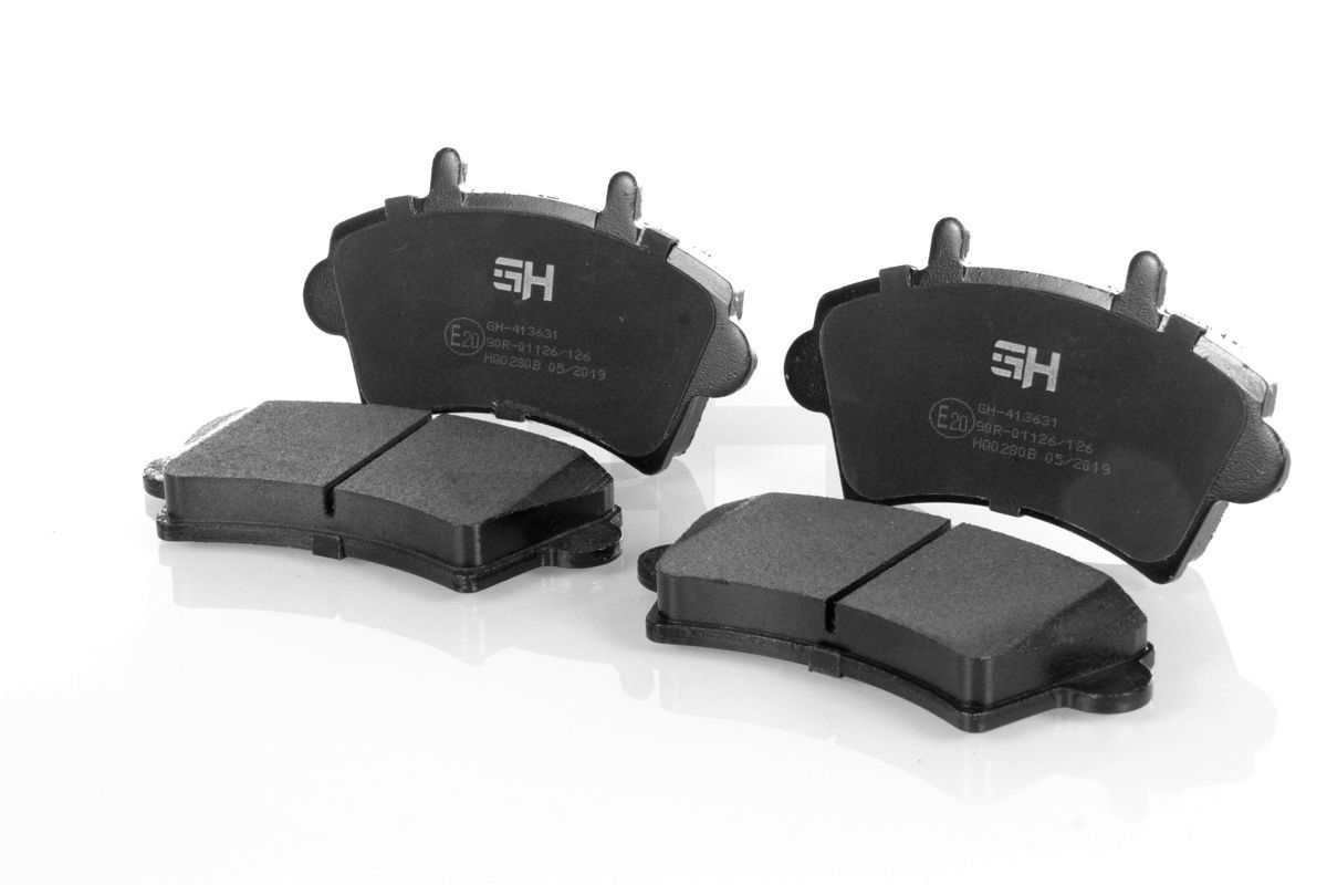 Stabdžių trinkelių rinkinys, diskinis stabdys GH GH-413631