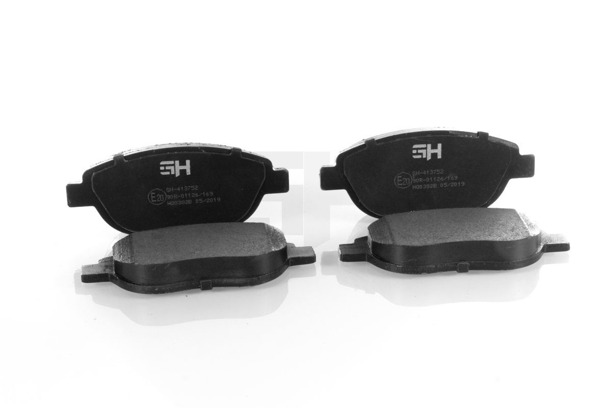 Stabdžių trinkelių rinkinys, diskinis stabdys GH GH-413752