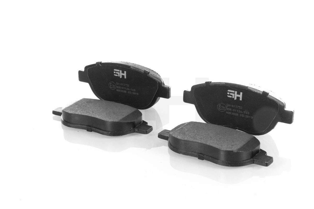 Stabdžių trinkelių rinkinys, diskinis stabdys GH GH-413752