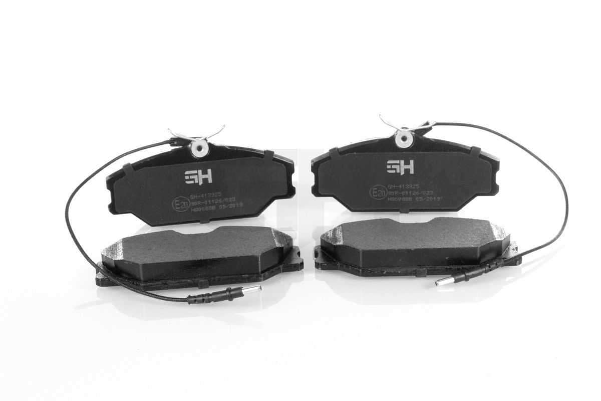 Stabdžių trinkelių rinkinys, diskinis stabdys GH GH-413925