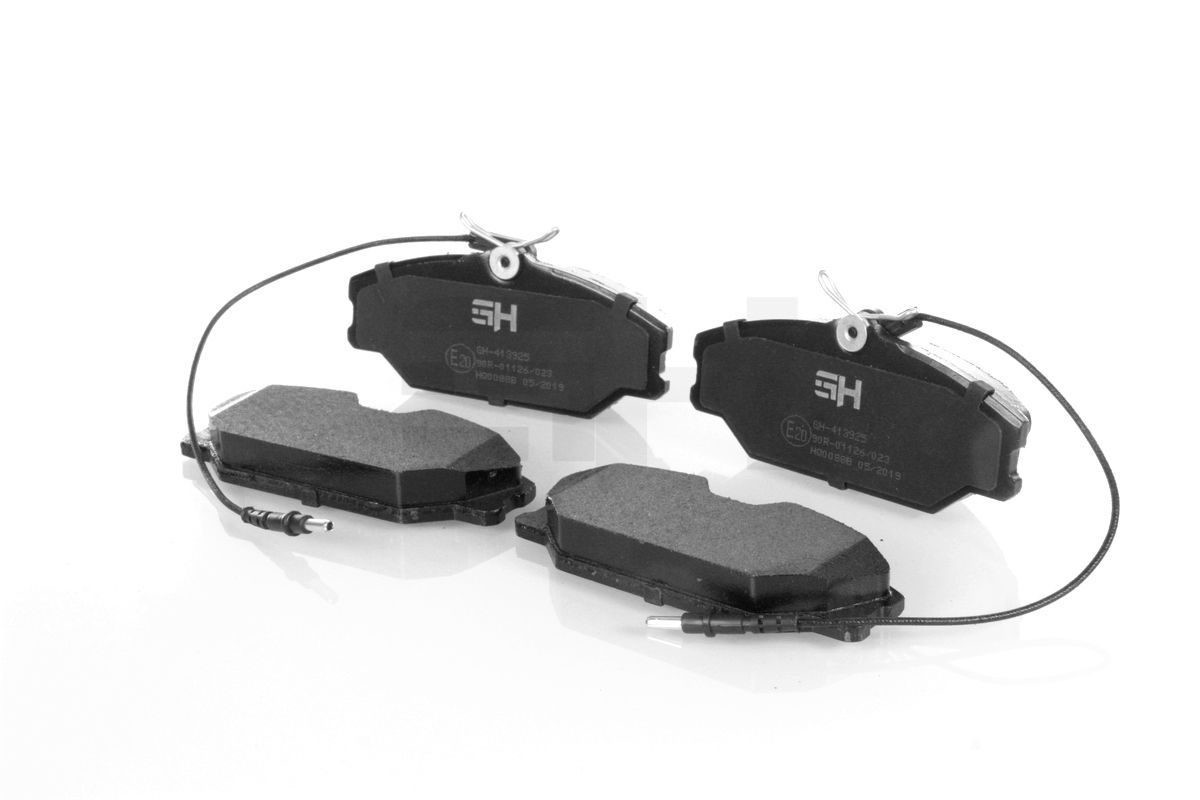 Stabdžių trinkelių rinkinys, diskinis stabdys GH GH-413925