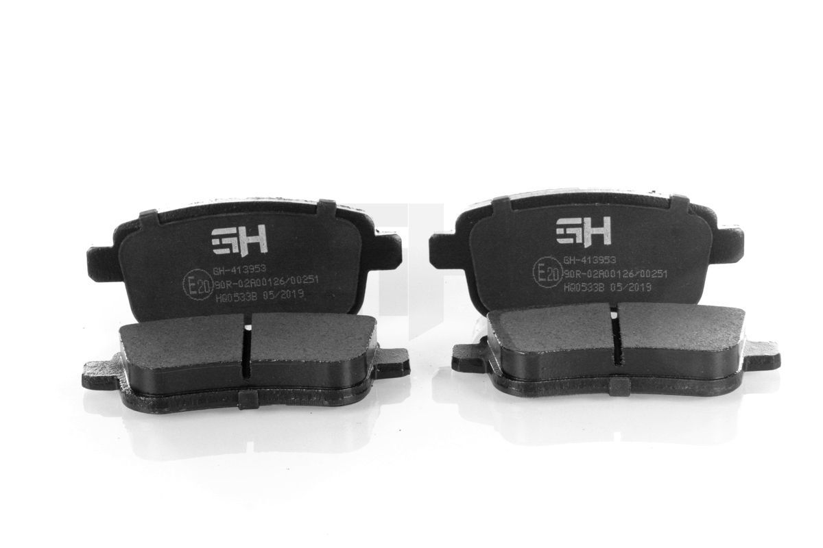 Stabdžių trinkelių rinkinys, diskinis stabdys GH GH-413953