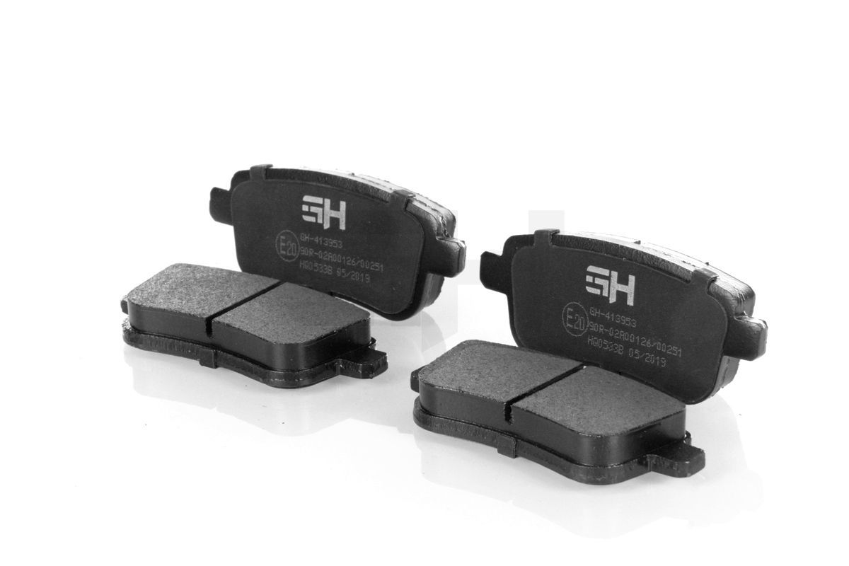 Stabdžių trinkelių rinkinys, diskinis stabdys GH GH-413953