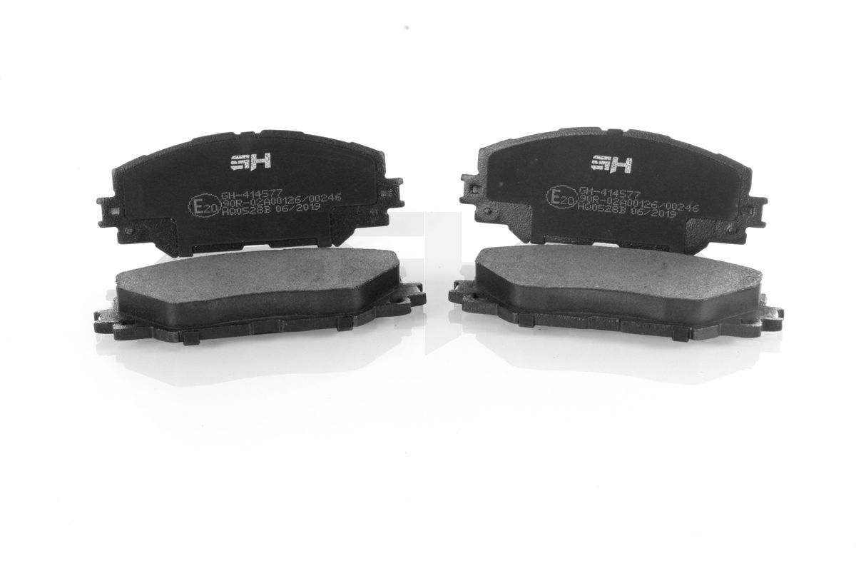 Stabdžių trinkelių rinkinys, diskinis stabdys GH GH-414577