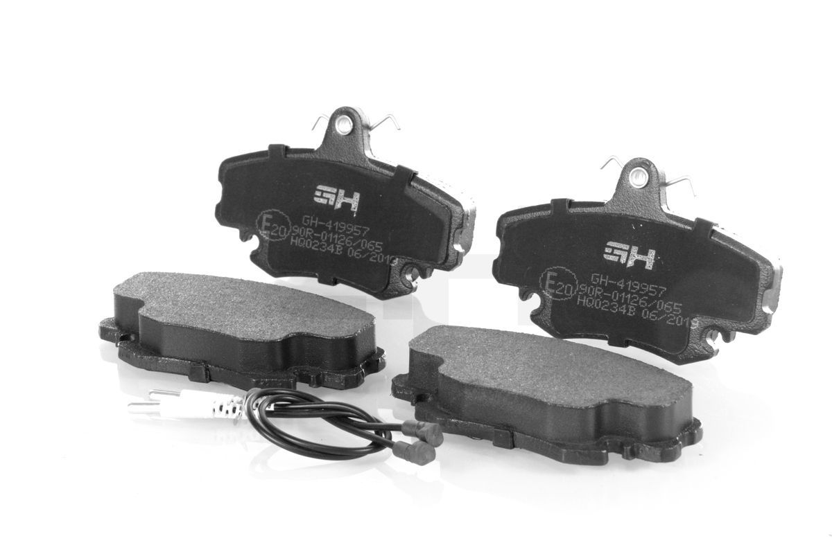 Stabdžių trinkelių rinkinys, diskinis stabdys GH GH-419957