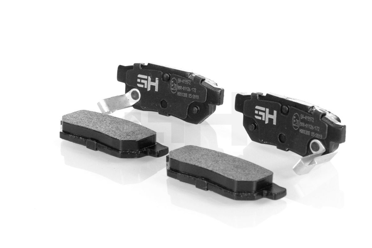 Stabdžių trinkelių rinkinys, diskinis stabdys GH GH-419972