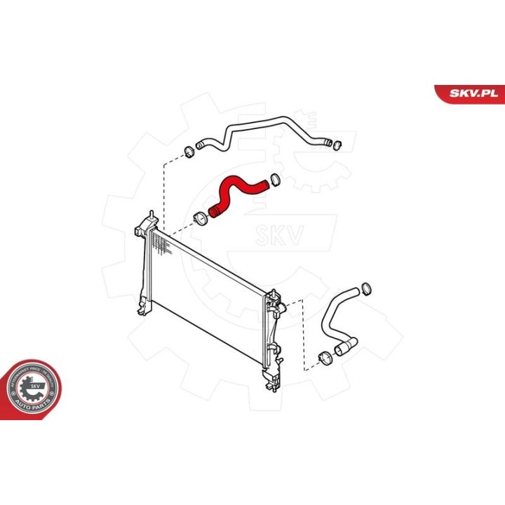 Radiatoriaus žarna ESEN SKV 24SKV227