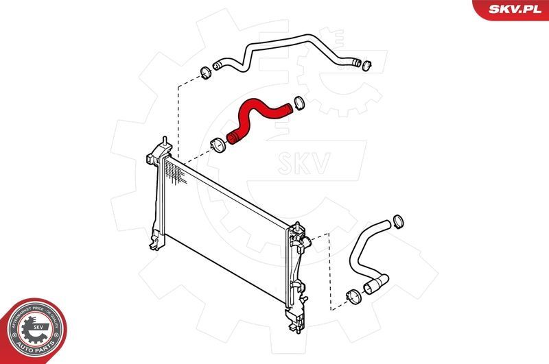 Radiatoriaus žarna ESEN SKV 24SKV227