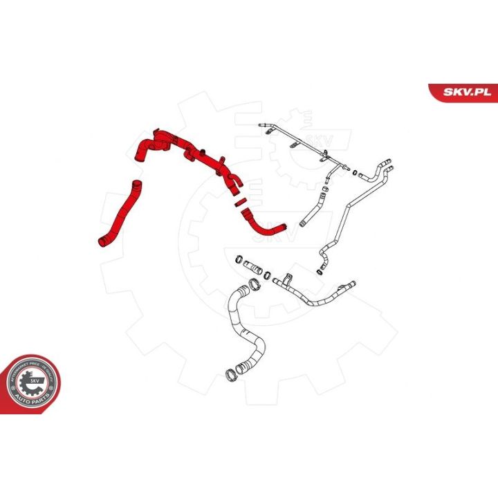 Radiatoriaus žarna ESEN SKV 43SKV749