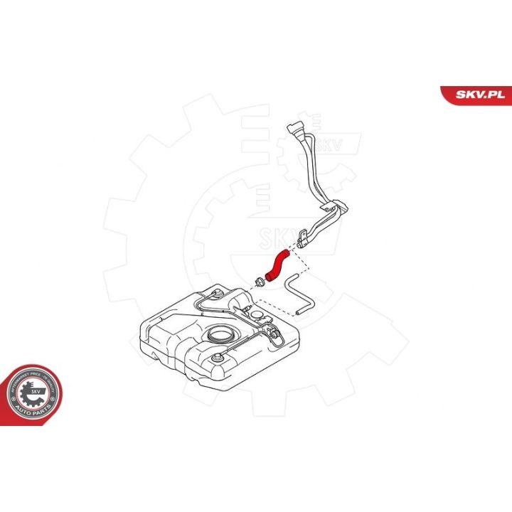 Degalų žarna ESEN SKV 96SKV032