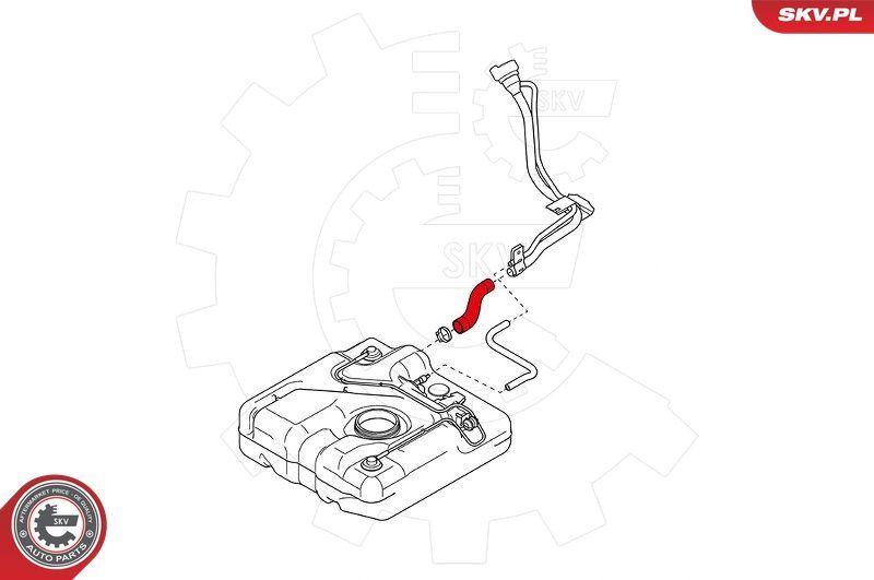 Degalų žarna ESEN SKV 96SKV032
