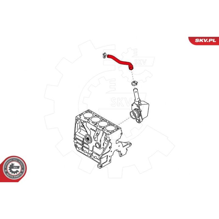 žarna, karterio alsuoklis ESEN SKV 24SKV609