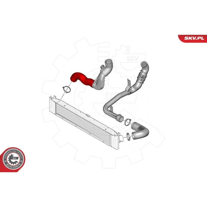 Kompresoriaus padavimo žarna ESEN SKV 24SKV558