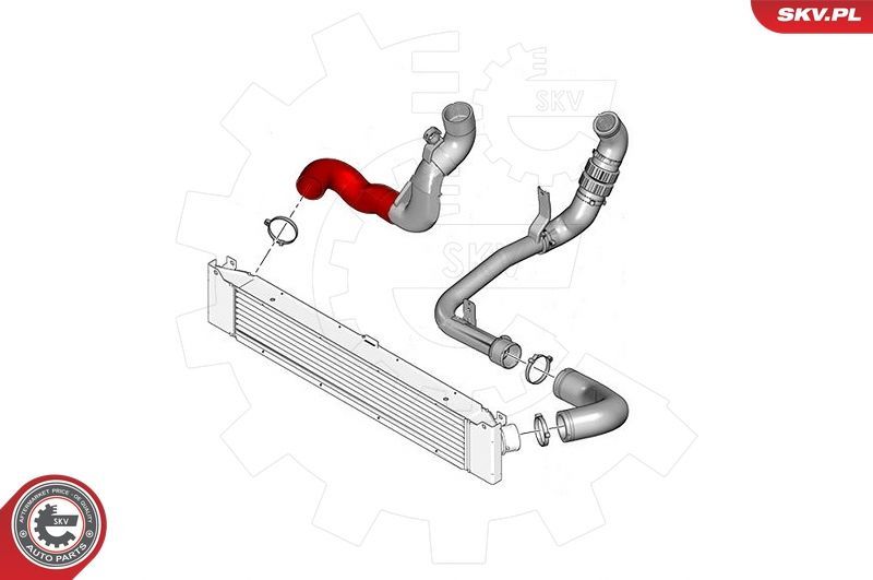 Kompresoriaus padavimo žarna ESEN SKV 24SKV558