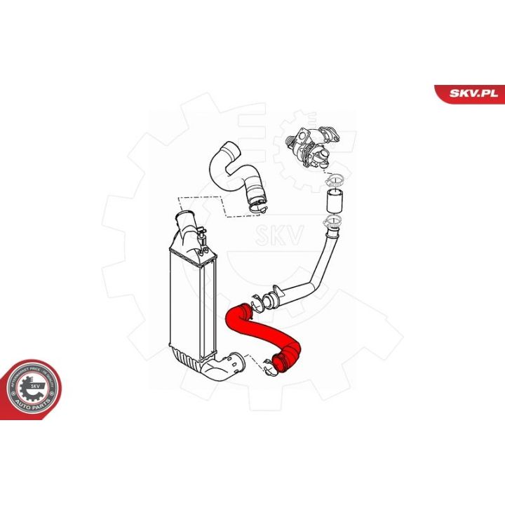 Kompresoriaus padavimo žarna ESEN SKV 24SKV564