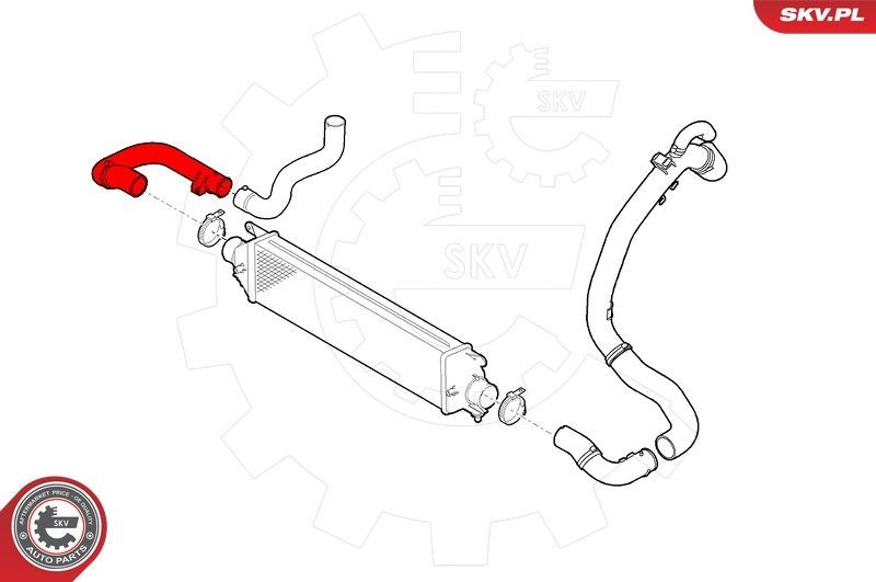 Kompresoriaus padavimo žarna ESEN SKV 24SKV568