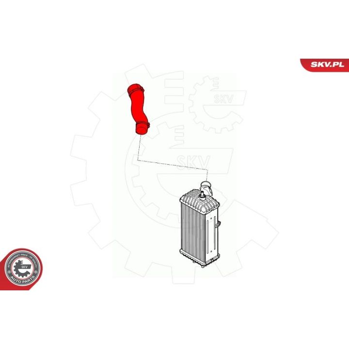 Kompresoriaus padavimo žarna ESEN SKV 24SKV587