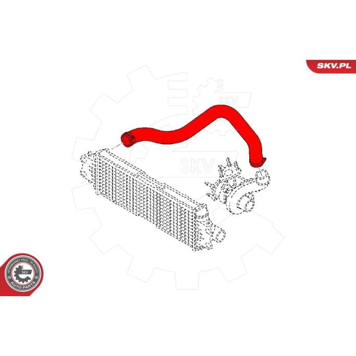 Kompresoriaus padavimo žarna ESEN SKV 24SKV593